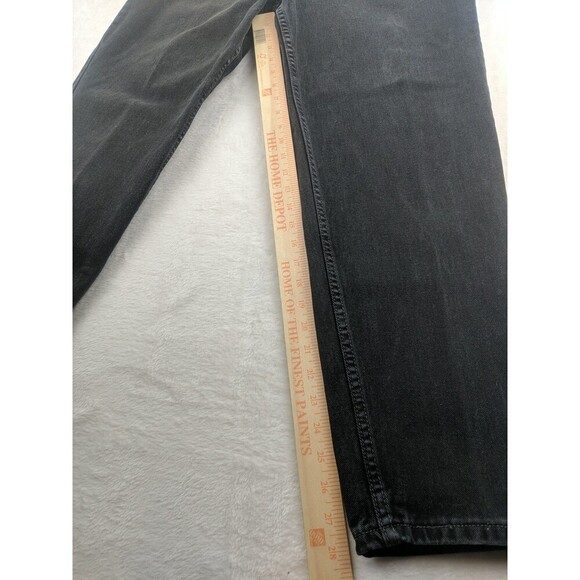 Vintage Black Levis 550 Relaxed Fit Tapered Leg Jeans Womens Sz 16 W M - Picture 4 of 11